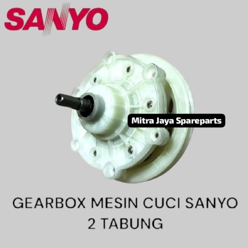 GEARBOX MESIN CUCI SANYO 2 TABUNG/GIRBOX MESIN CUCI SANYO 2 TABUNG/ GEAR BOX SANYO 2 TABUNG