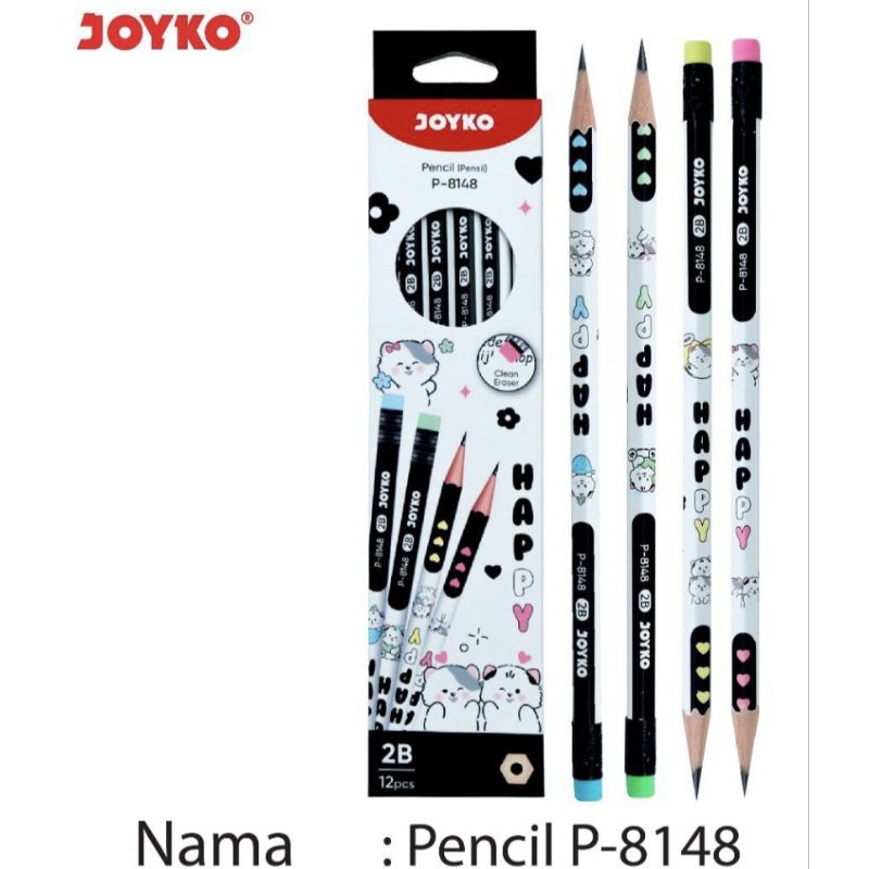 

Pensil serut 2b Joyko p-8148 (1batang)