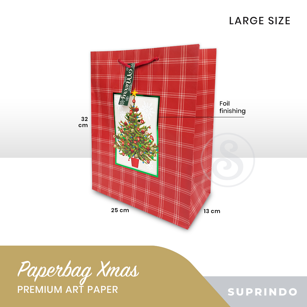 

Paper Bag Natal Cemara (LARGE)