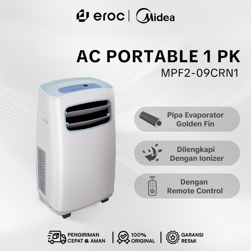 AC Midea AC Portable 1 PK MPF2-09CRN1 - Green