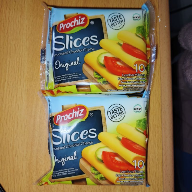 

Prochiz Keju Slice Isi 24pcs