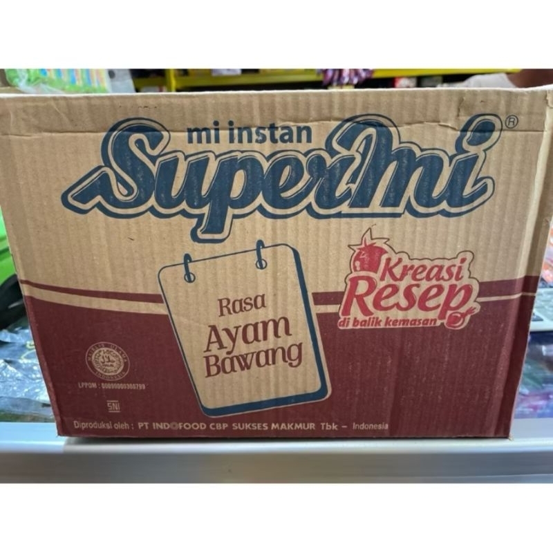 

SUPERMI AYAM BAWANG DUS (ISI 40 PCS)