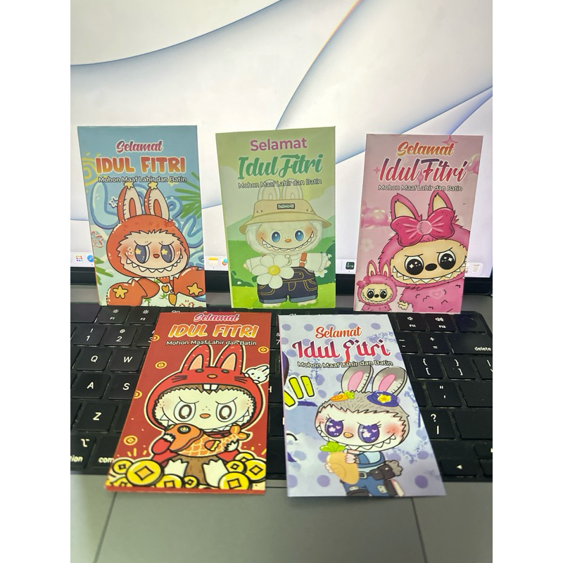 

100Lembar Amplop Lebaran Unik Angpao 11cm × 7cm Amplop lebaran Idul Fitri