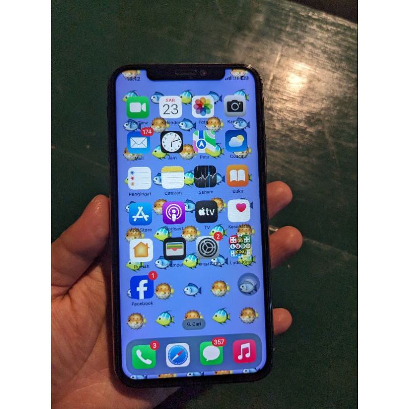 IPHONE X 64GB EX-INTER SECOND NO KENDALA MULUS