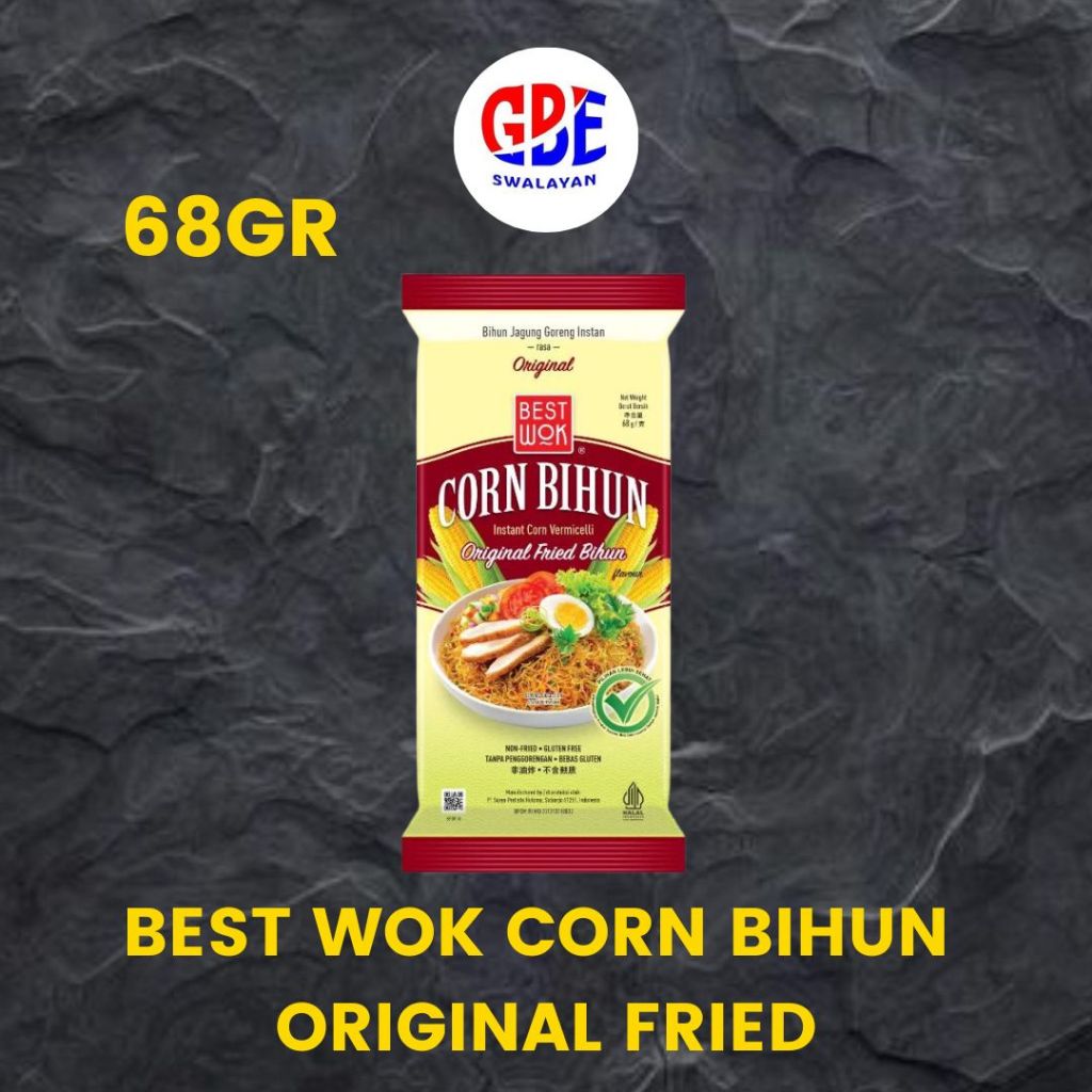 

BEST WOK CORN BIHUN ORIGINAL FRIED 68GR