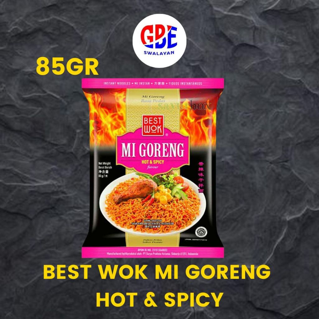 

BEST WOK MI GORENG HOT & SPICY 85GR