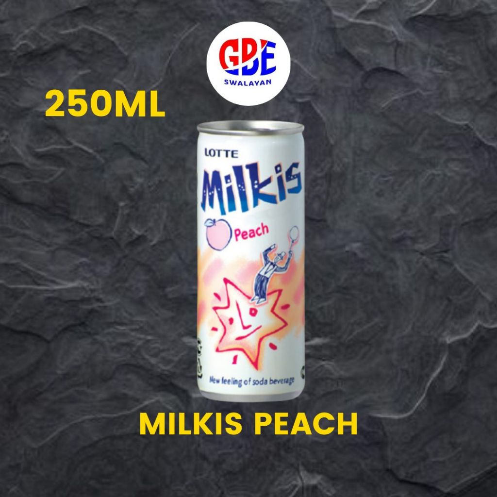 

LOTTE MILKIS PEACH SUSU SODA 250ML