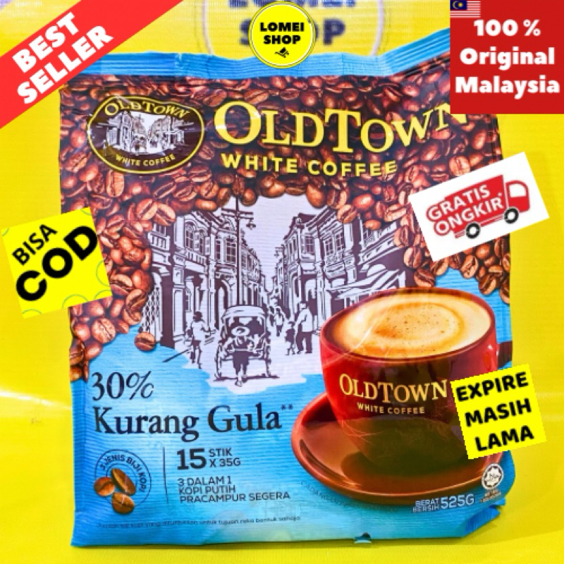 

OldTown White Coffee Less Sugar / Oldtown Less Sugar / Kopi Oldtown / Oldtown White Coffee kurang gula