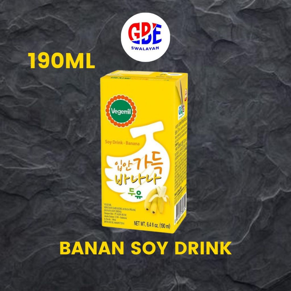 

VEGEMIL BANANA SOY DRINK 190ML