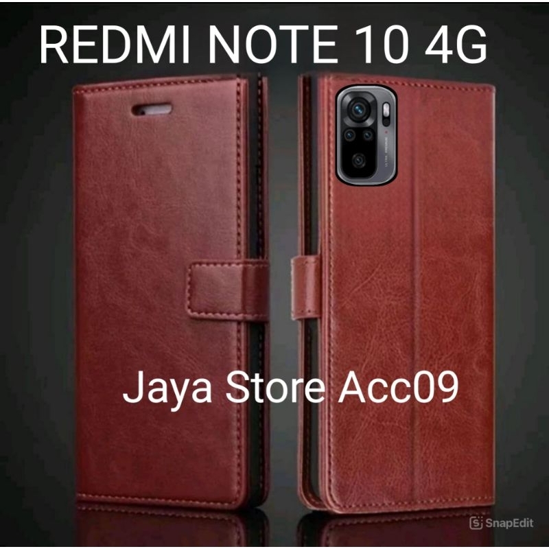 CASE REDM 10/REDMI NOTE 10 4G/NOTE 10 5G/NOTE 10 PRO FLIP COVER SARUNG CASE DOMPET