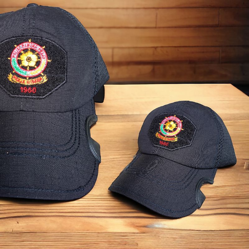 Topi punisher tactical POL PP - topi coak hitam POL PP