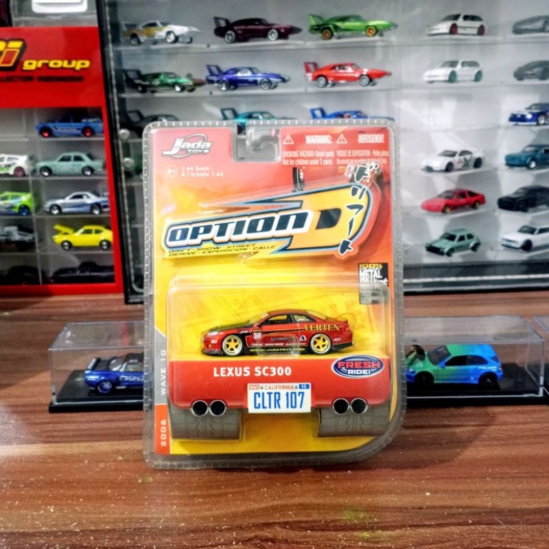 Jada Toys Option D Lexus SC300 CLTR 107