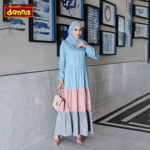 [240315 OMIRA] ABAYA GAMIS DRESS JUBAH D'OMIRA 240315 RUMAH DANNIS COLLECTION