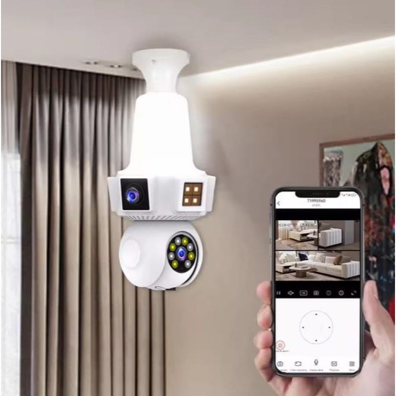 V380 Pro 3MP Kamera CCTV - Keamanan Rumah dan Kantor
