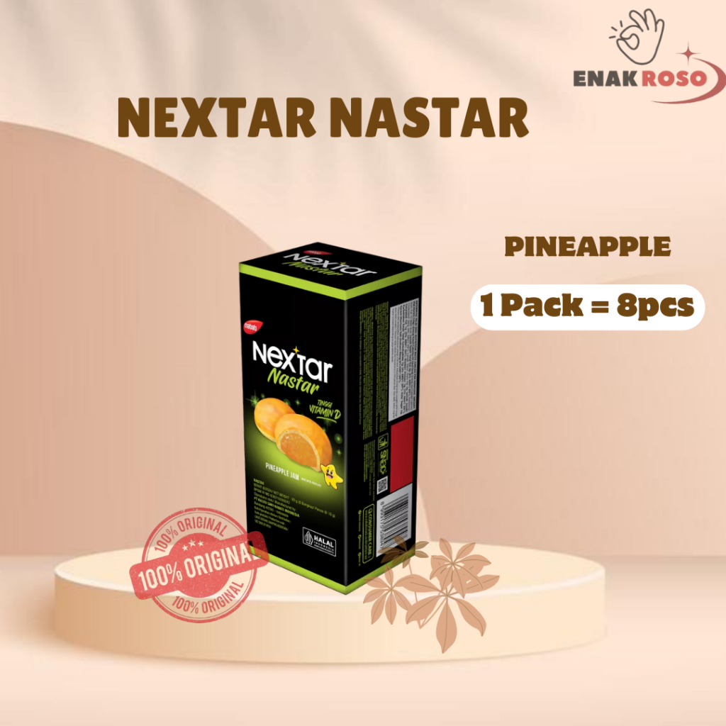 

Nextar Nastar Pineapple 80gr (8s @ 10gr)