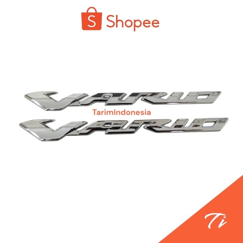 Logo Emblem Vario 150 125 Timbul stiker Tulisan Vario/Honda vario