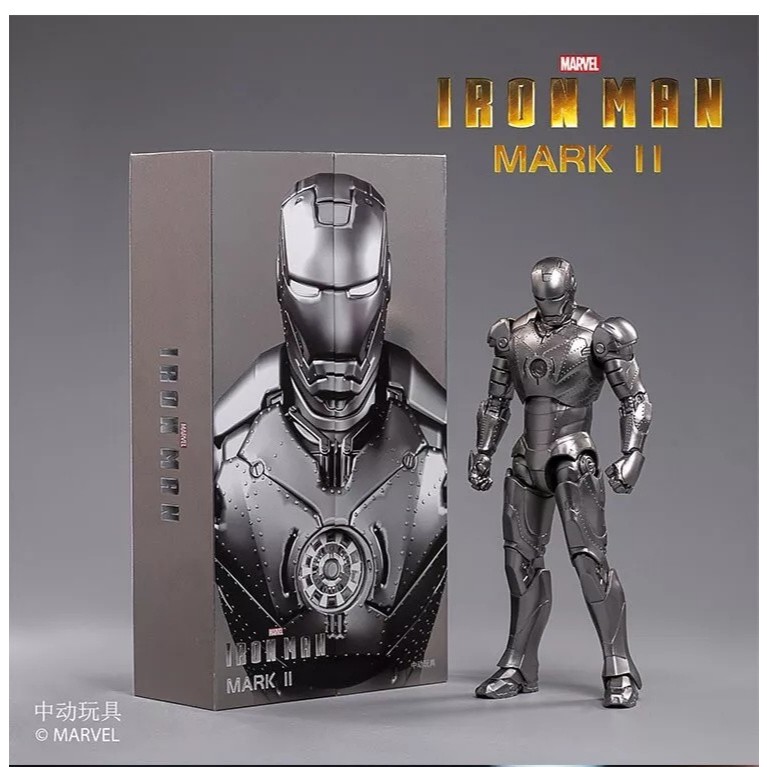 Marvel Avengers Iron Man Mark 2 Action Figure ZD Toys 18cm