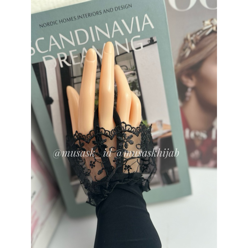 HANDOSK CINCIN RENDA TILE BRUKAT / HANDSOCK CINCIN RENDA TILE PENGANTIN / HANDSOCK RENDA TILE PENGAN