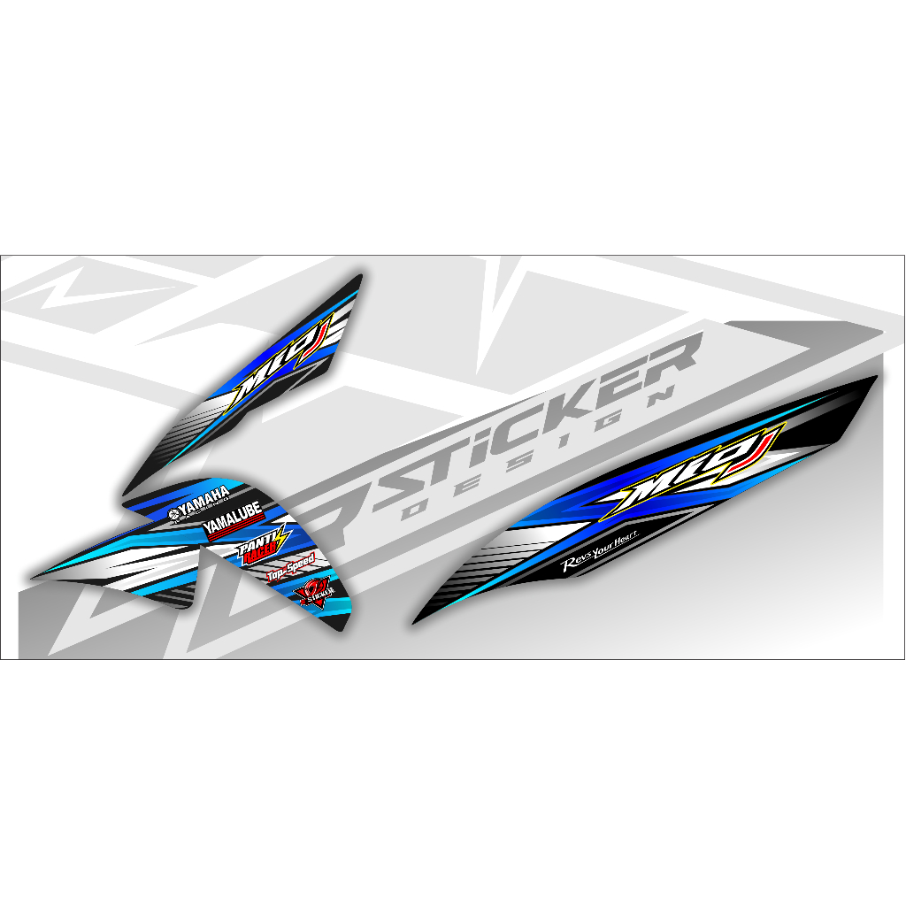 STIKER MIO J / STRIPING MIO J