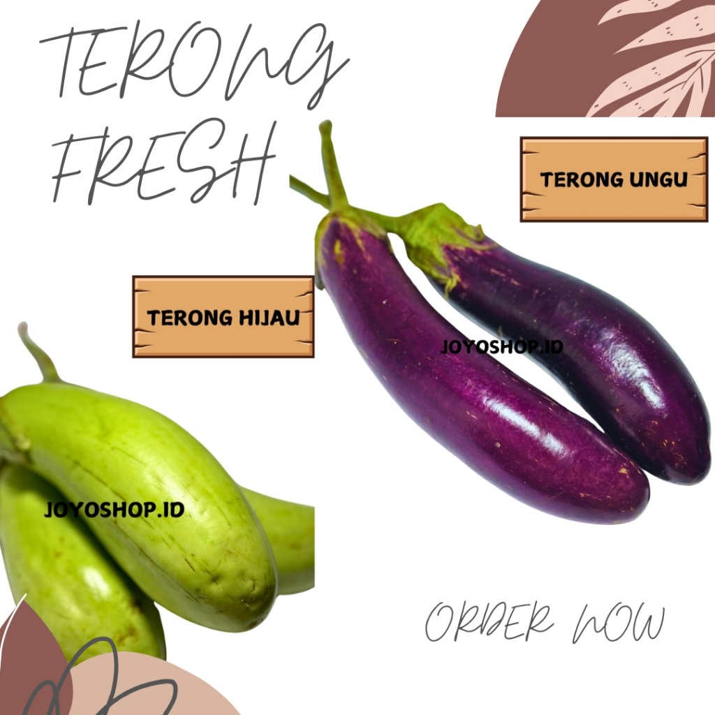 

[JOYO SHOP] Terong Ungu / Khusus Terong Lalapan per 250 Gr SIAP KIRIM INSTANT AREA SEMARANG