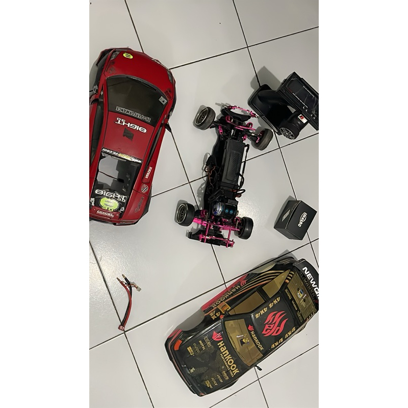 SOLD#rc drift rtr lengkap spek wah rwd sakura acuvance spek