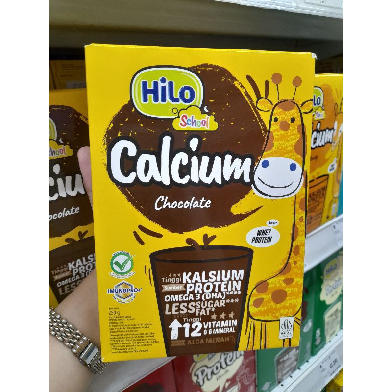 

Susu Hilo School Chocolate/Coklat 250gr | Susu Anak Tinggi Kalsium dan Tinggi Omega 3 (DHA)