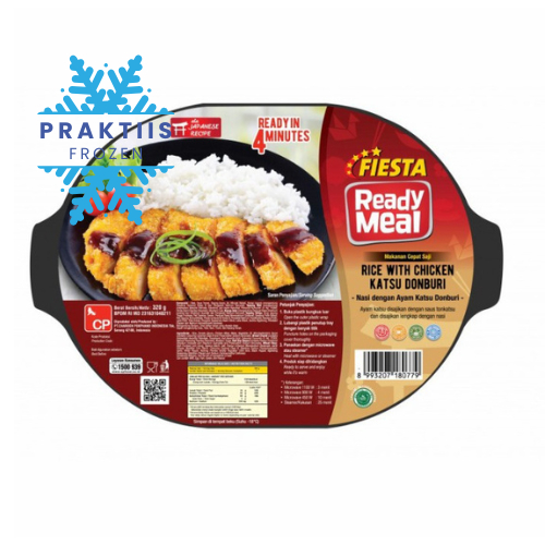 

FIESTA READY MEAL RICE WITH CHICKEN KATSU DONBURI 320GR /MAKANAN INSTAN SIAP SAJI