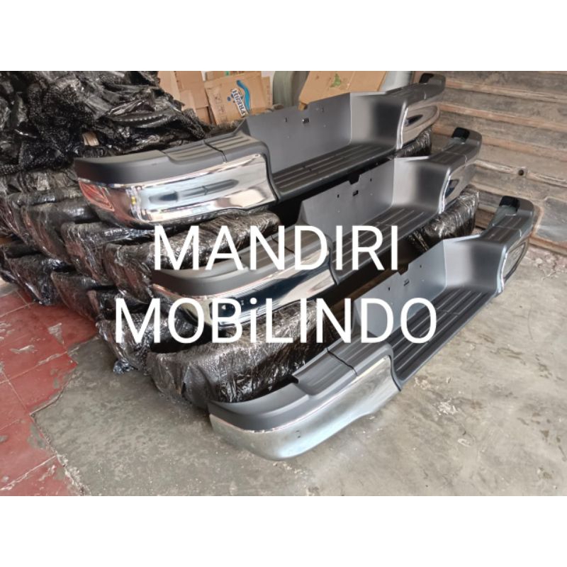 BUMPER BELAKANG HILUX REVO KOMPLIT BREKET/BEMPER BELAKANG HILUX REVO ORISINIL 100% 