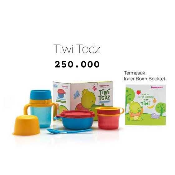 Tupperware PROMO Tiwi Todz - Wadah Makan Bayi 240ml