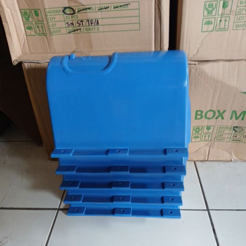 box meteran air atau tutup meteran air pdam warna biru