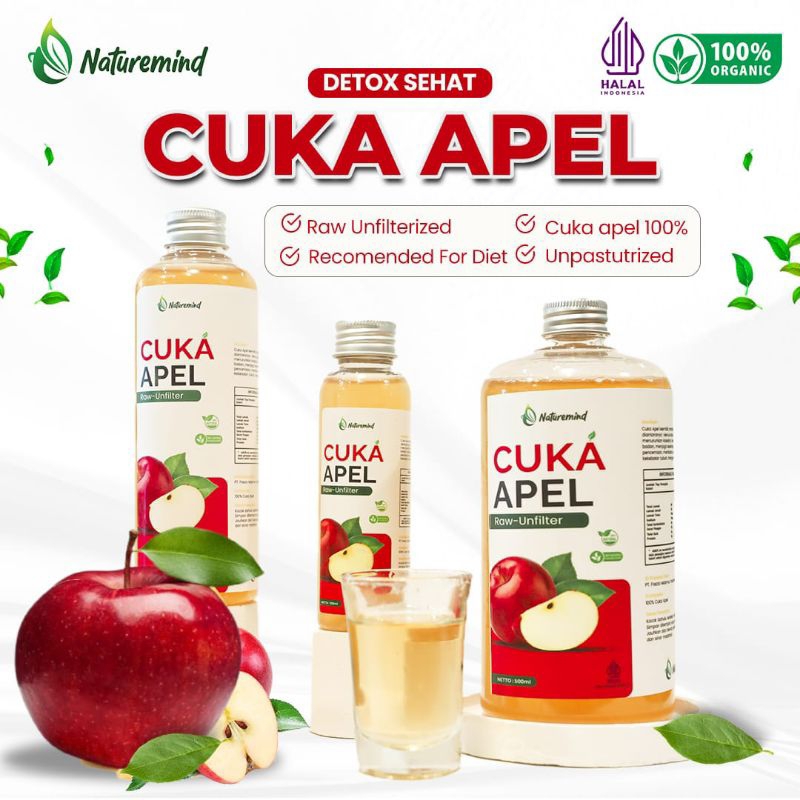

NATUREMIND CUKA APEL | CUKA NANAS | SARI LEMON
