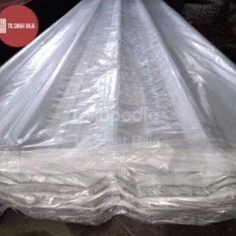 Spandek Bening 3 Meter x 1.2 MM / Atap Spandek Bening / Spandek Transparant