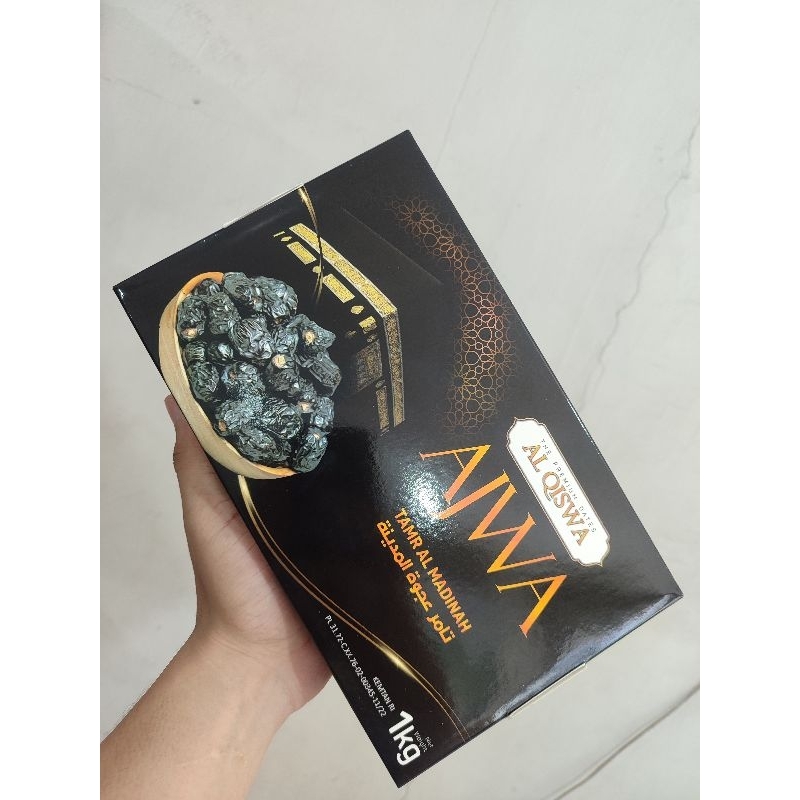 

KURMA AJWA AL QISWAH / KURMA AJWA AL MADINAH / KURMA MADINAH / KURMA NABI / OLEH OLEH UMROH HAJI 1kg