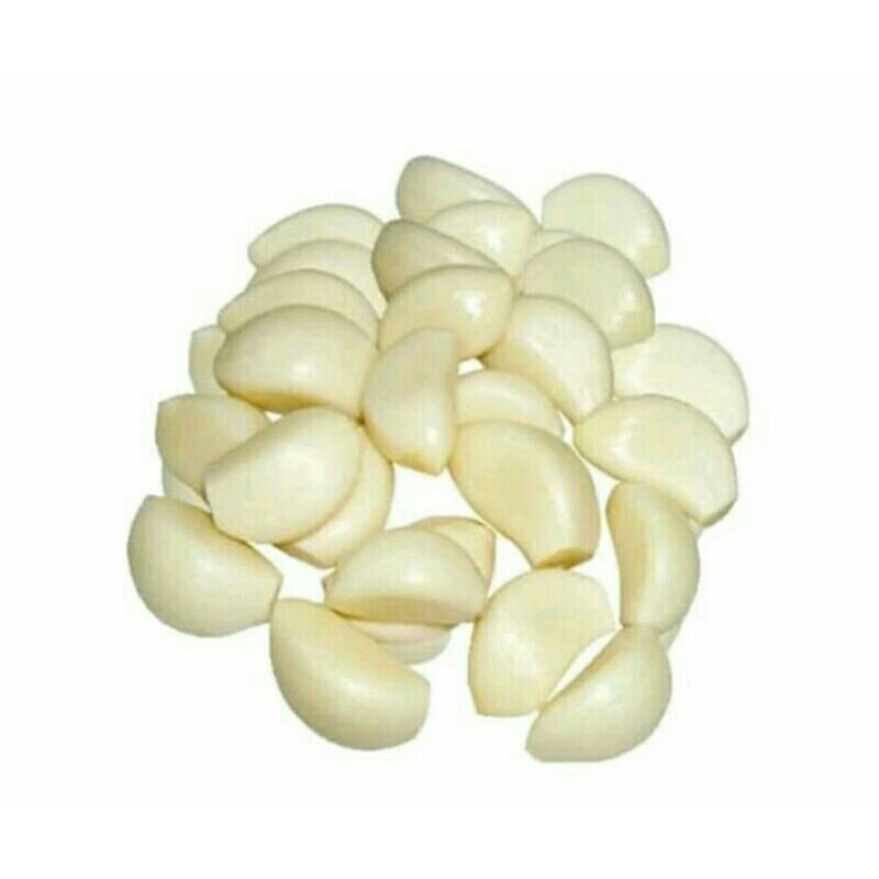 

Bawang putih kupas 250gr,500gr