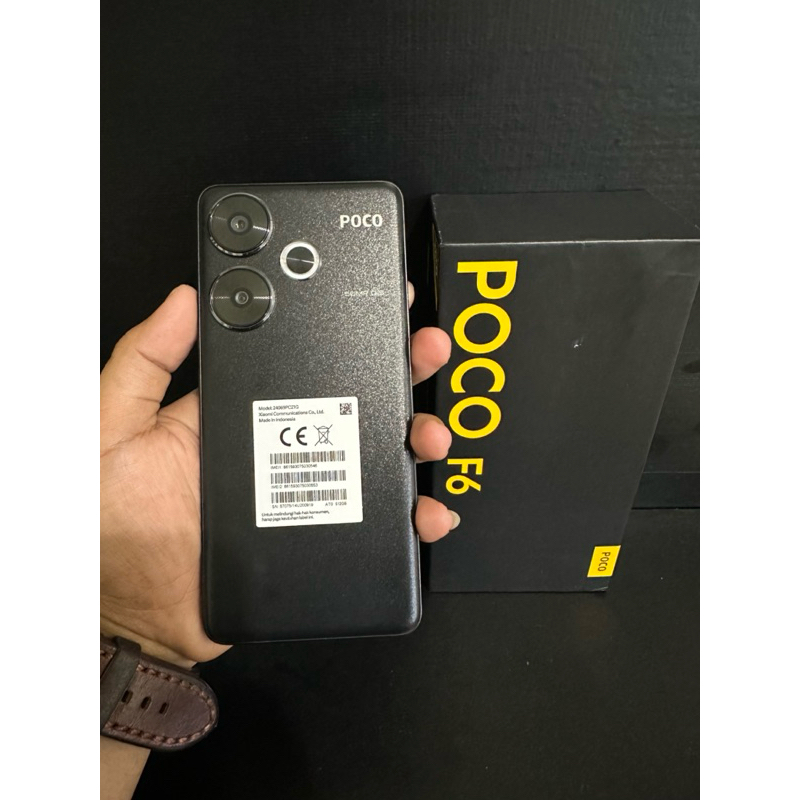 jual poco F6 12/512 second like new 1minggu pakek,garansi panjang super istimewa