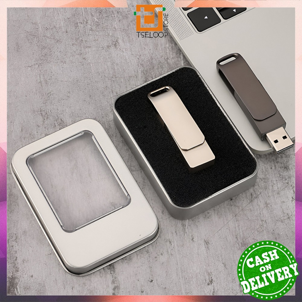 OFM-C1192 Flashdisk Packaging Box Universal / Tempat Usb Flash Disk Kotak Kaleng Penyimpanan USB / K