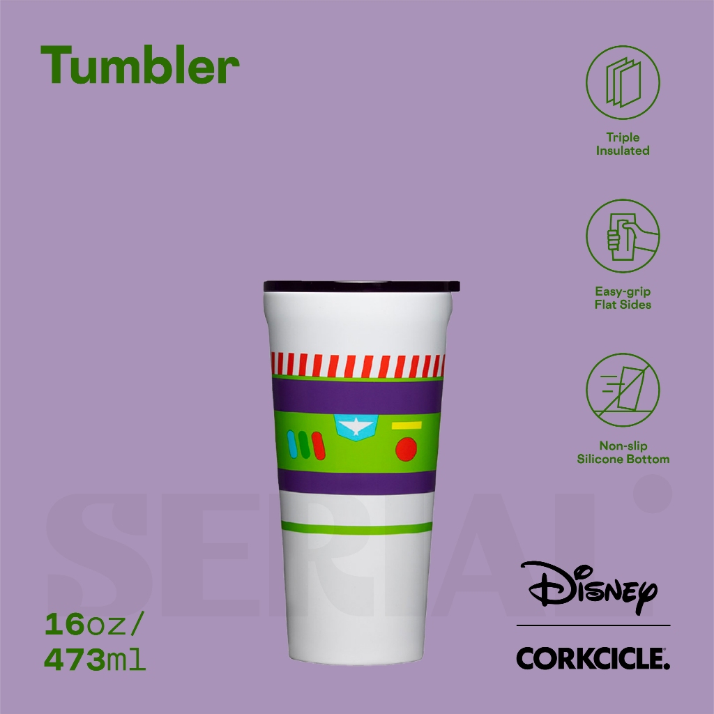 CORKCICLE Tumbler 16oz - Toy Story Buzz Lightyear