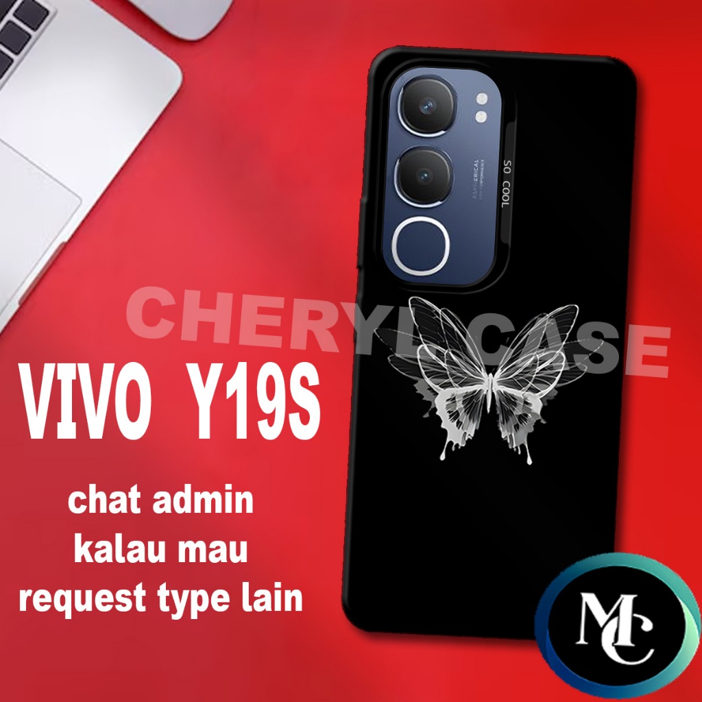 CC18/ case Hand phone VIVO Y19S/Motif cewek/casing VIVO Y19S/kesing VIVO Y19S/silicon VIVO Y19S/cass