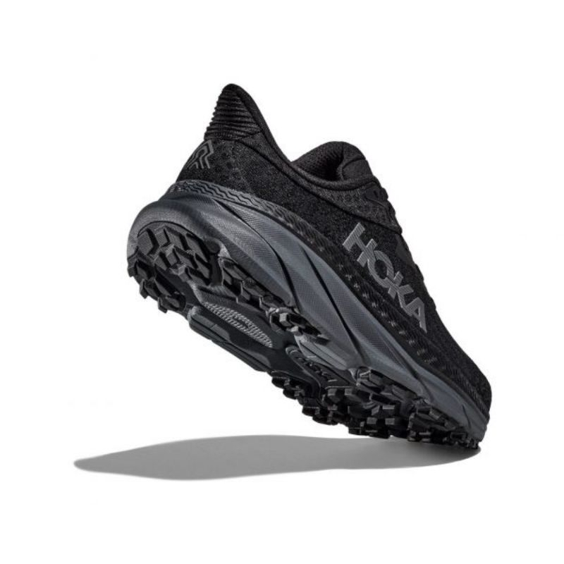 Hoka Clifton 8 Black Grey Original - Sepatu Hoka Running - Hitam Abu - Sepatu Hoka Original 100% - S