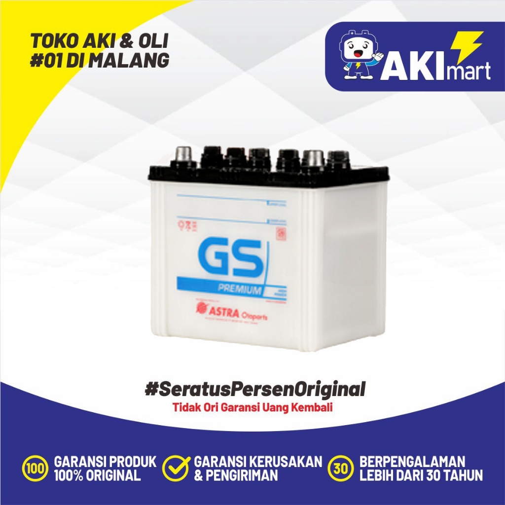 GS Astra Premium 58024L Aki Mobil