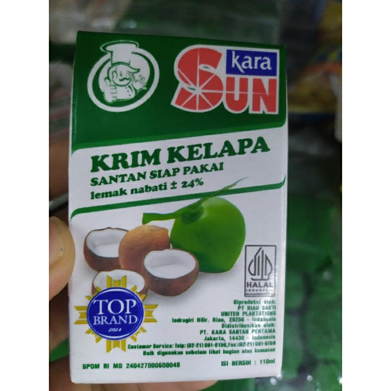 

Sun Kara Santan Krim Kelapa 65 ml