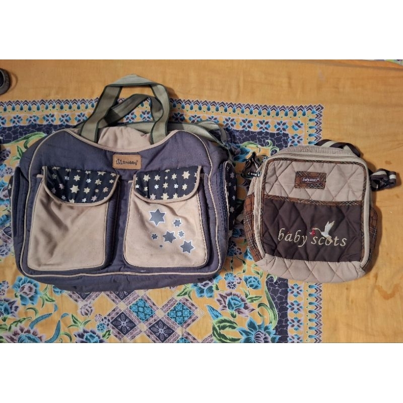 [PRELOVED] TAS Travel Bayi dan tas Slempang bayi