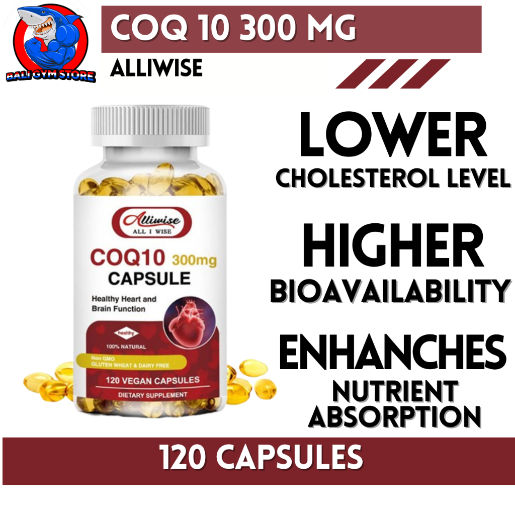 Alliwise Coq 10 300 Mg - 120 Capsules
