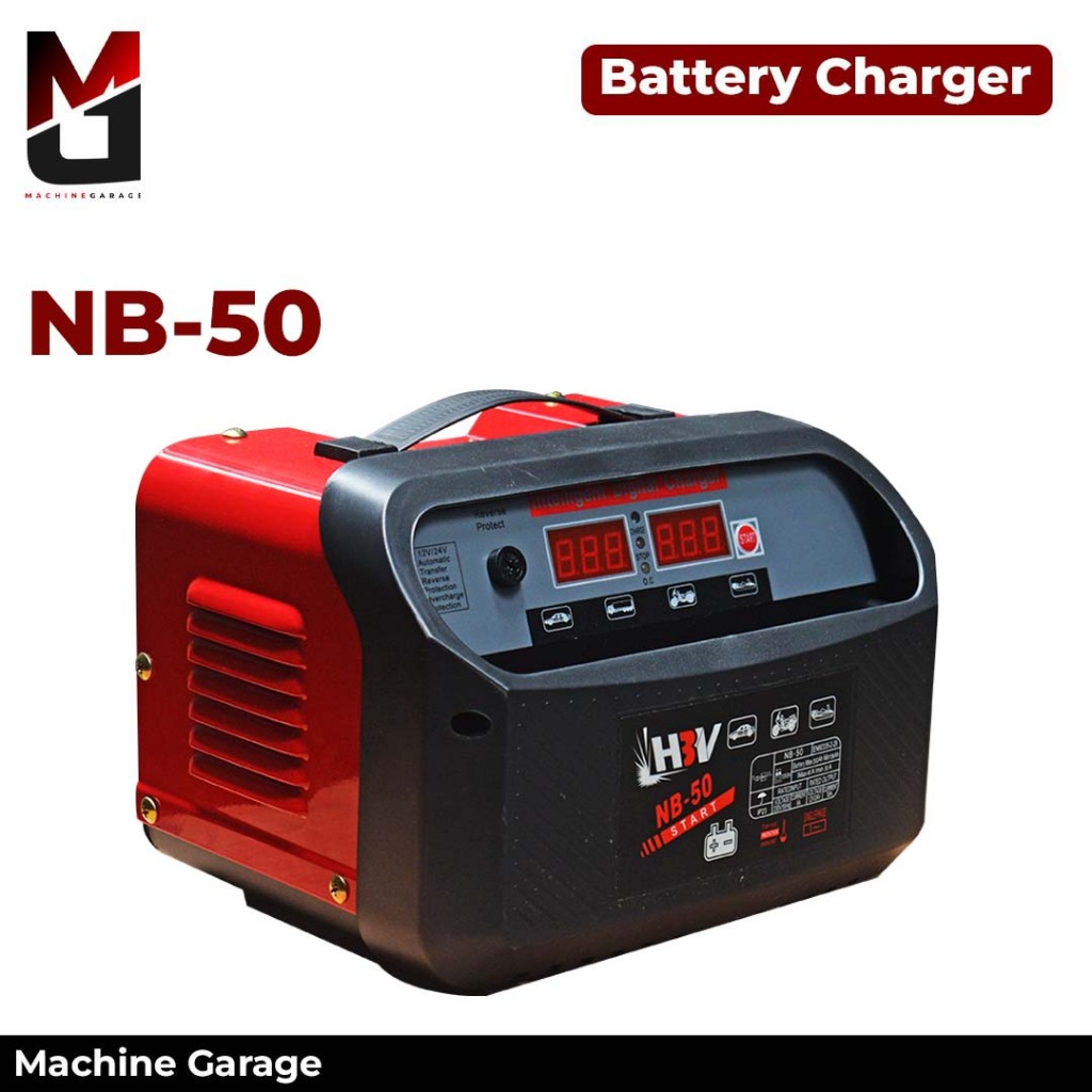 cas aki battery baterai charger HBV 12/24v automatic fast charging