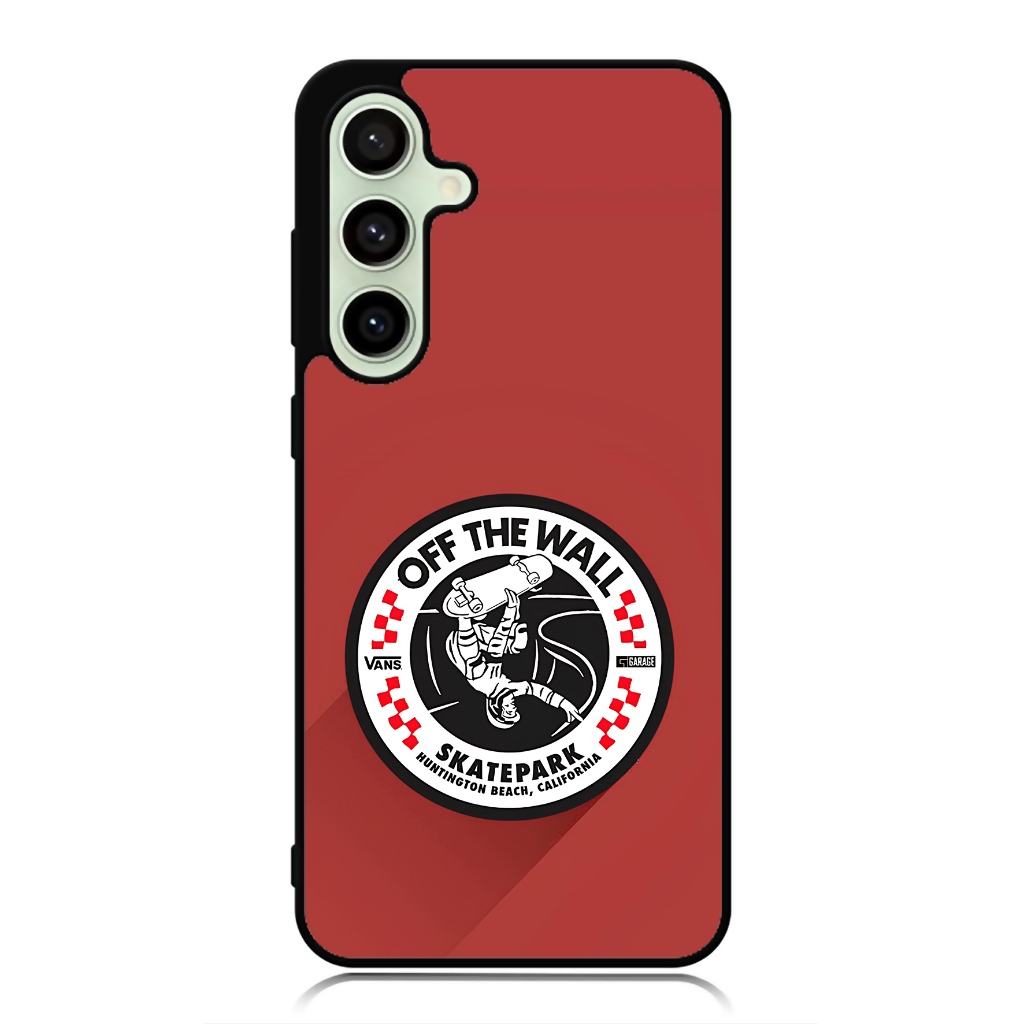 Phone Case Samsung A56 A55 A54 A53 A52 A51 A50 Tpu Rubber custom Vans Skatepark California