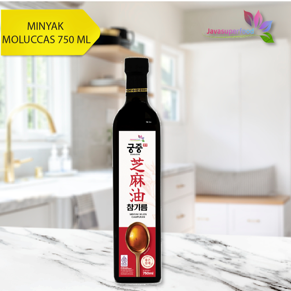 

MINYAK WIJEN MOLUCCAS / SESAME OIL KOREA 750 ML