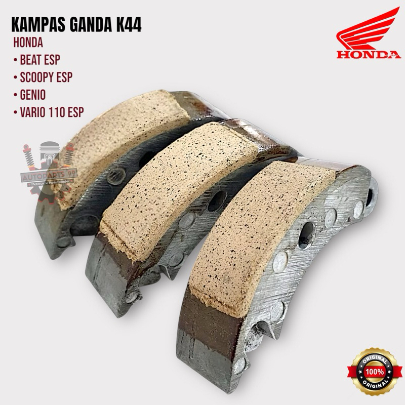 Kampas Ganda Honda Beat Esp Scoopy Esp Vario 110 Esp Beat Pop Original Kampas Ganda K44