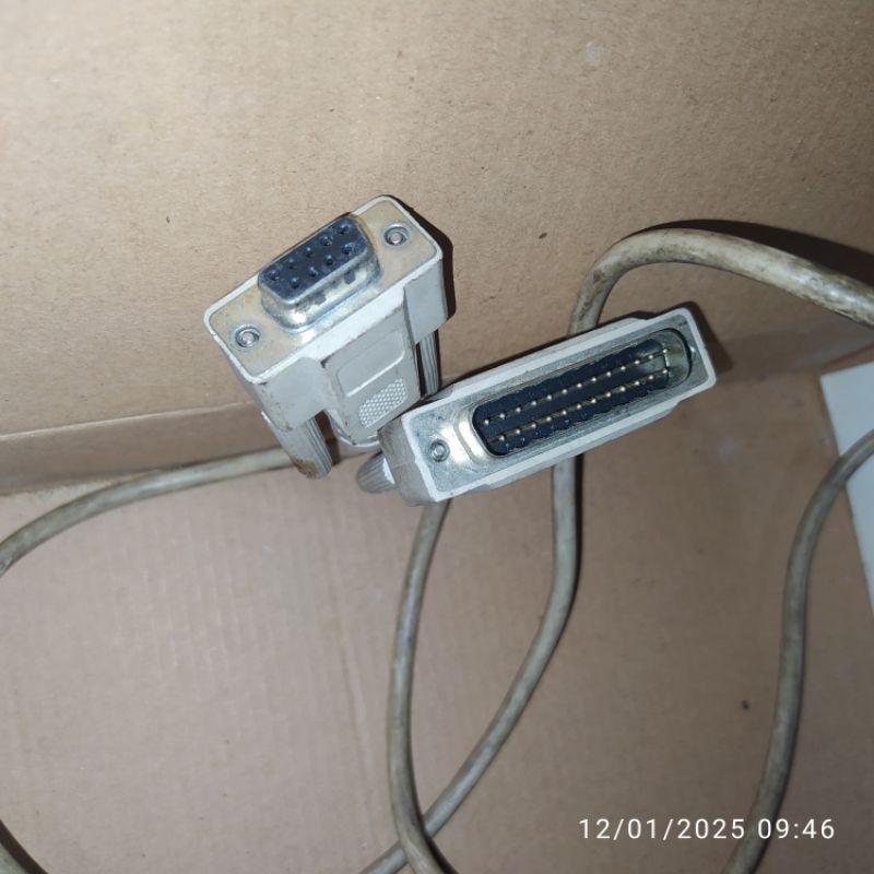 Kabel Serial DB9 Female To DB25 Male