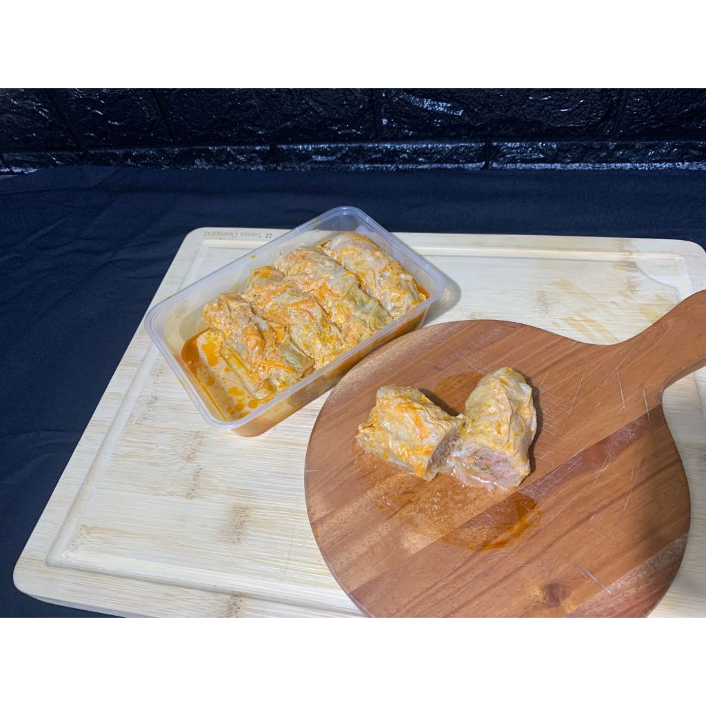 

Cabbage rolls with beef in sauce( Голубцы с говядиной ,в соусе) 400gr