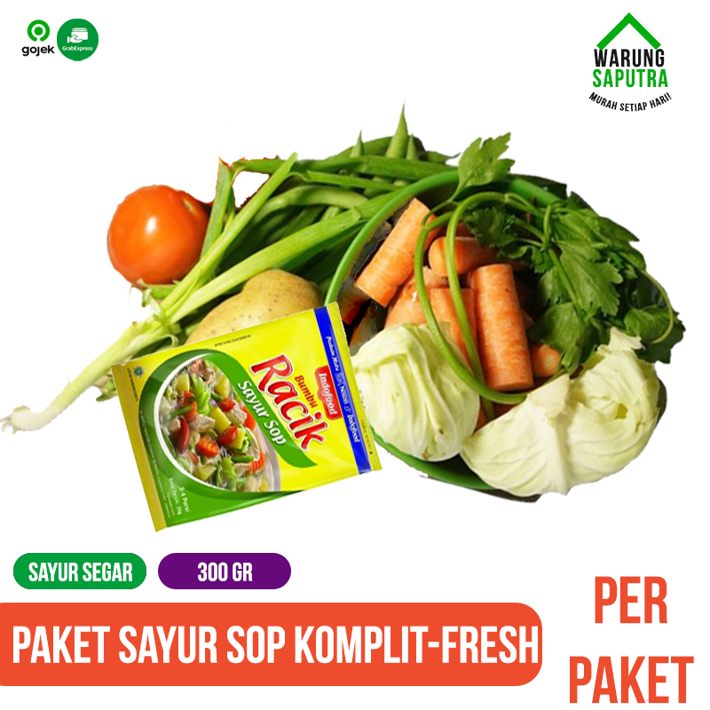 

Paket Sayur Sop Komplit Segar